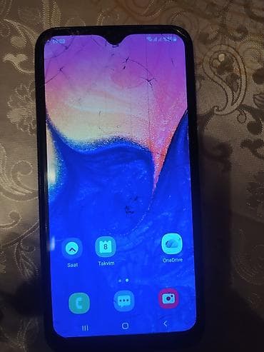 i̇phone 8 plas: Samsung Galaxy A10, 32 GB, rəng - Mavi, Qırıq — 3