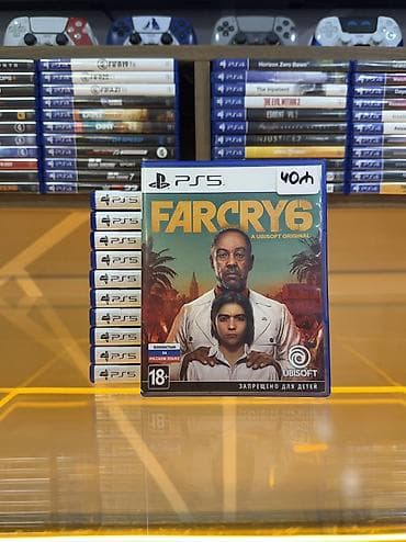 Elektronika: FARCRY 6-PS5 diski Oyun diski tam işlək vəziyyətdədir, heç bir cızığı — 1