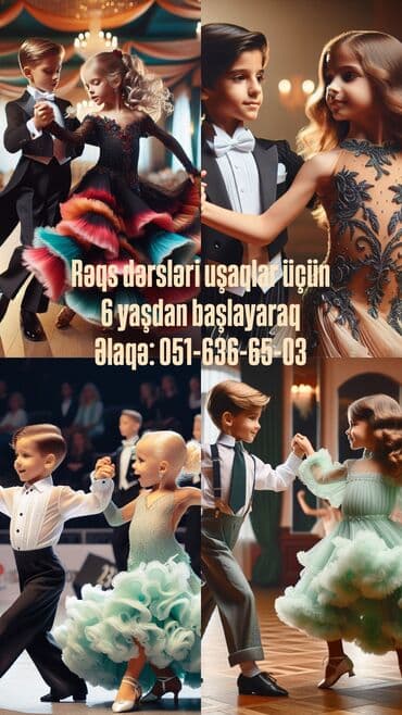 reqs: Rəqs dərsləri uşaqlar üçün — 1