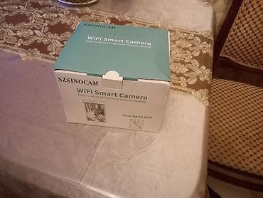 nezaret kamera: SZSINOCAM WiFi Smart Camera – 360° döner təhlükəsizlik kamerasi - — 4