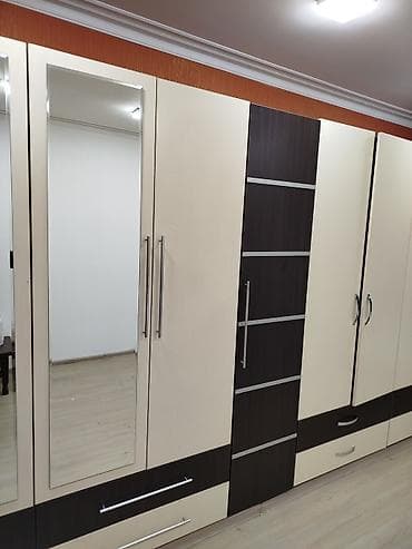 şkaf ucuz: İşlənmiş, 1 qapı, Siyirməli, Qəhvəyi, Digər material, Açılan, Düz dolab — 9