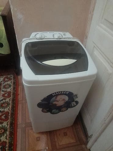 Hauser ikiye bölməli yuma maşını - Yuxarıdan yüklənən, kompaktdır –