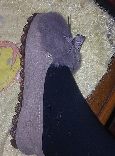 ayaqq: Rahat qadin ayagbisi.12.manata satilir - Rəng: tünd boz (xəz — 2