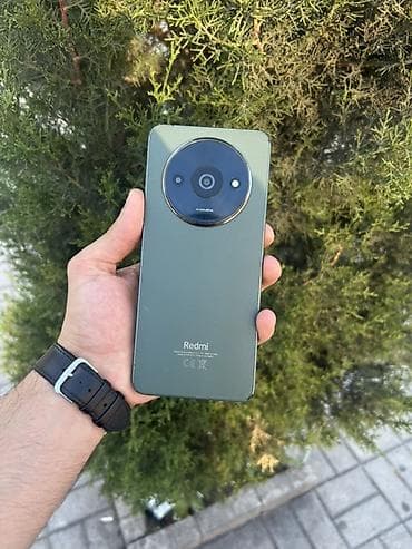 gen: Redmi A3, 128 GB, rəng - Yaşıl, Barmaq izi, Face ID — 1