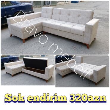 qupka: Künc divan, Yeni, Açılan, Bazalı, Şəhərdaxili pulsuz çatdırılma — 1