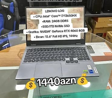 Lenovo LOQ, 15.6 ", Intel Core i7, 1 TB