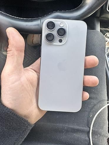 iphone rengleri: IPhone 15 Pro Max, 256 GB, Natural Titanium, Face ID — 1