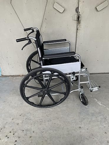 arabası: Tualet funksiyalı əlil arabası Elil arabasi yenidir qatlanir rahat — 3