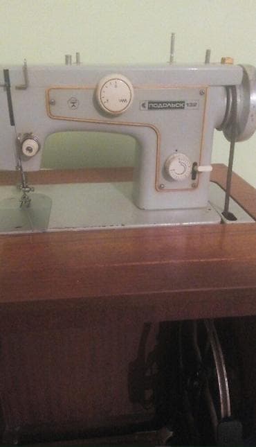 Бытовая техника: Podolsk 132 tikiş maşını – stol ilə inteqrə olunmuş kabinet komplekti — 4