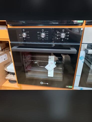 ankastre soba: Духовка Электрическая, цвет - Черный, Встраиваемая, Новый — 1