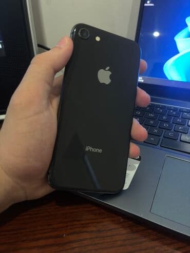 i̇phone 7: IPhone 8, 64 GB, Space Gray, Barmaq izi — 2