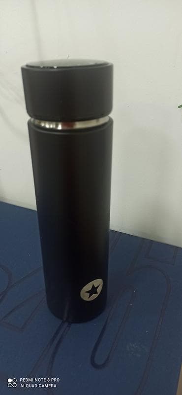 Rəng - Qara, Termos, Alüminium, 0,5 bucket volume l