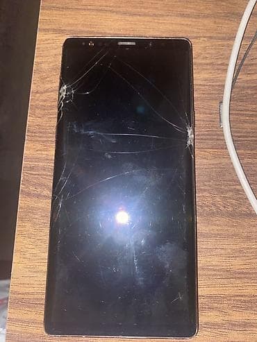 galaxy note 10 plus: Samsung Galaxy Note 9, rəng - Qəhvəyi, Qırıq — 1