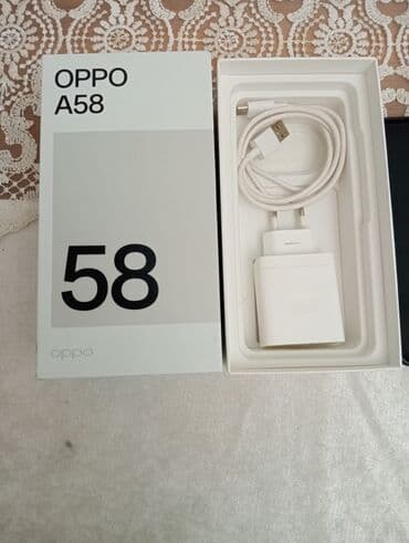 samsung a01 core ikinci el: Oppo A58 4G, 128 GB, rəng - Qara, Barmaq izi, İki sim kartlı, Face ID — 2