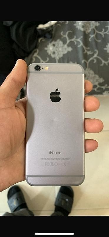 telefon ayfon 6: IPhone 6, Space Gray, Barmaq izi — 1