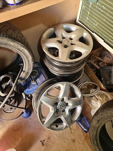 disk teker opel: Opel üçün orijinal yüngül lehimli disklər dəsti - Markalanma: Opel — 2