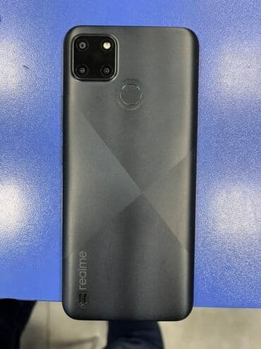 telefon uzlukləri: Realme rəng - Qara, Barmaq izi — 2