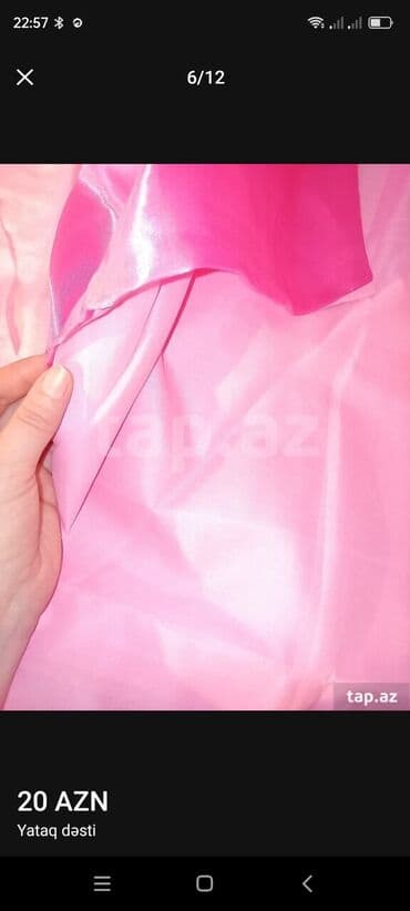 yastiq uzu: Yataq üçün Yeni rəng - Çəhrayı Yataq örtüyü, Pulsuz çatdırılma — 5