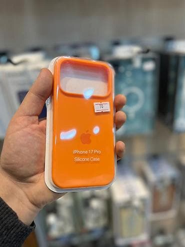 iphone qusar: Məhsul: iPhone 17 Pro üçün silikon örtük - Model uyğunluğu: iPhone 17 — 1
