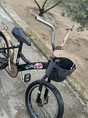 muhərrik velosiped: İşlənmiş İki təkərli Uşaq velosipedi 16", sürətlərin sayı: 1, Ünvandan götürmə — 3