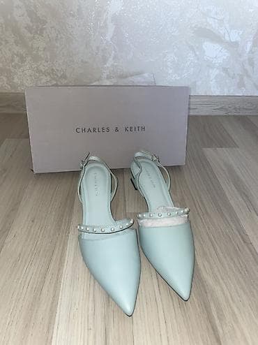 Charles & Keith qadın ayaqqabısı 38 ölçü - Model: Slingback, uclu