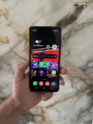 Samsung Galaxy A52, 128 GB, rəng - Bənövşəyi, Barmaq izi