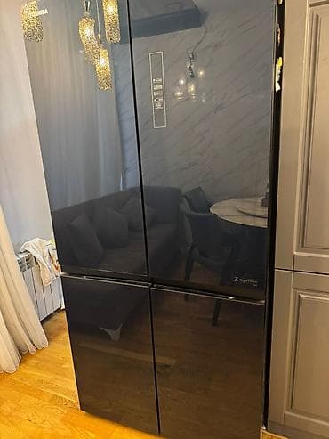 xaladenik: Б/у 4 двери Toshiba Холодильник Продажа, цвет - Черный — 2