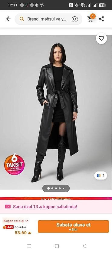 Tezedi baha alinib geyinilmeyib