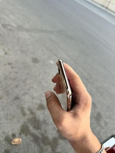 iphone apple 6s: IPhone Xs Max, 256 GB, Qızılı, Zəmanət, Simsiz şarj, Face ID — 7