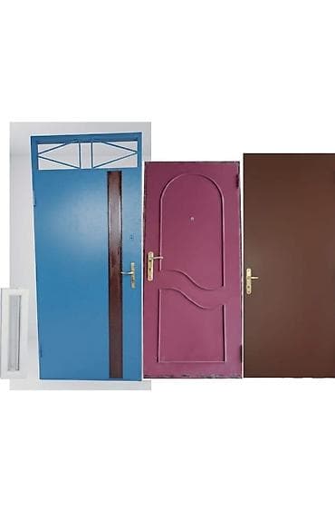 acar desleri: Mənzil üçün İşlənmiş Giriş qapısı 100x210 sm Zamok ilə, Zəmanətsiz, Ödənişli quraşdırma, Ünvandan götürmə, Ödənişli çatdırılma — 1