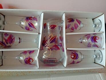 женьшень капсулы для набора веса: Çay dəsti, Şüşə, 6 nəfərlik — 1