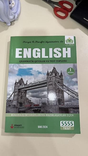 Məhsul: “English – Qrammatik qeydlər və test toplusu (I hissə)”