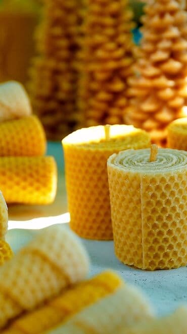 свечи из вощины свойства: Şam — 8