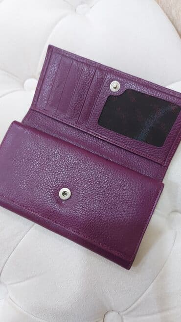 kişilər üçün vizitka qabı: Pulqabı, Təbii dəri, Yeni — 4