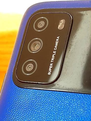 redmi telfonlar: Poco M3, 64 GB, rəng - Mavi, Düyməli, Sensor, Barmaq izi — 7