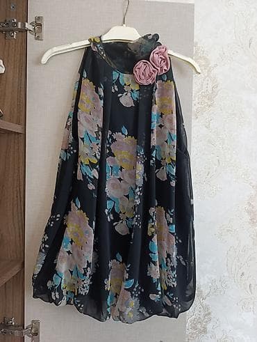 polo classic şalvar: - Mavi qısa polo köynək - Brend: Hellie (Made in Turkey) - Ölçü: S (EU — 4