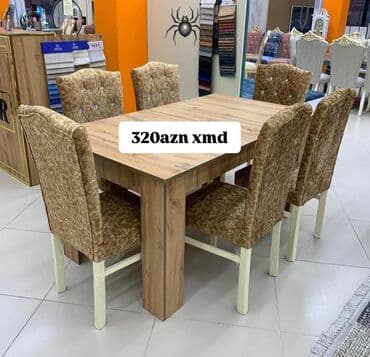 Qonaq otağı üçün, Yeni, 6 stul
