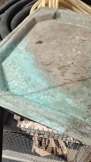 tuvalet aksesuarlari: Podnosu Mis qədmi antk - Təxmini ölçülər: təxminən 45–50 sm uzunluq — 3