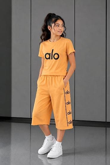 Детский мир: Uşaqlar üçün idman dəsti – “alo” loqolu - Model: qısaqol T‑şört + — 2