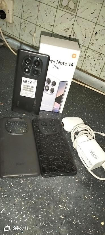 resmi note 12: Redmi 512 GB, rəng - Qara, Barmaq izi — 6