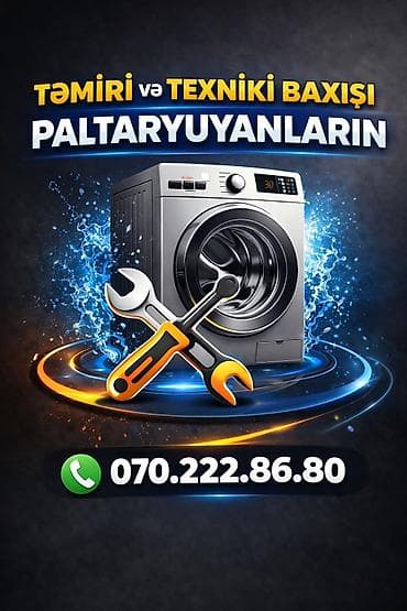 soyuducu usta: Xidmət: Paltaryuyan maşınların təmiri və texniki baxışı - Eyni gün — 3