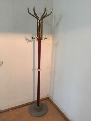 стоячая вешалка для одежды: Bu, palto, papaq və digər geyimləri asmaq üçün nəzərdə tutulmuş — 1