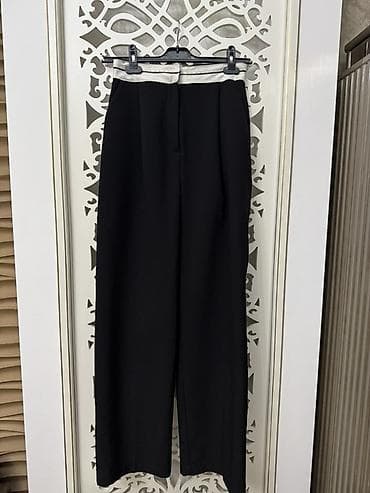 Şalvarlar: Qadın şalvarı – klassik üslub - Rəng: qara - Kəsim: düz, geniş balaq — 1