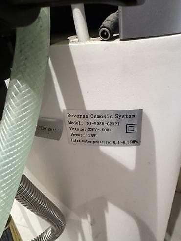 Suyun təmizlənməsi üçün stasionar qurğu – Reverse Osmosis (RO) sistemi — 6