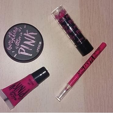 qelem etek: Новый. Набор в своей сумочке . Помадакарандаш жидкая помада и — 3