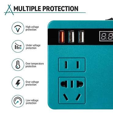 avto cuxol: Type DC/AC Inverters Output Frequency 50Hz Size 15*15*10cm Weight — 3
