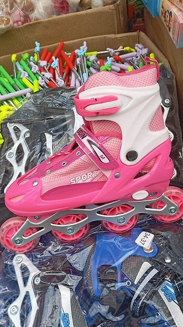 rolik: Tənzimlənən inline konki (4 təkərli) ↪️Çatırlma Metrolara pulsuz↩️ - — 3