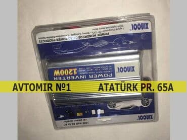 soyuducu masin ucun: Inverter 12-220volt 🚙🚒 ünvana və bölgələrə ödənişli çatdırılma — 1