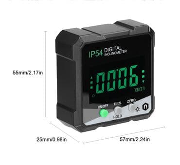 maqnit: Yüksək dəqiqlikli rəqəmsal meylölçən. Inklinometr. 📌 Xüsusiyyətlər — 4