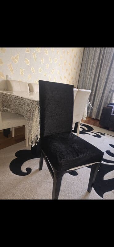 6 eded qara stul satılır